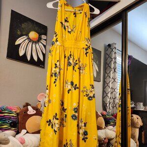 Long Summer Dress- Floral